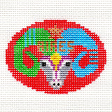 Aries Zodiac Bag Tag