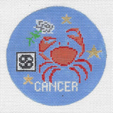 Cancer Zodiac Round
