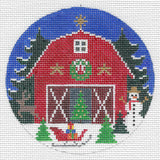 Christmas Barn Round