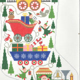 Christmas Train Stocking