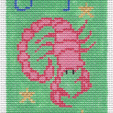 Scorpio Zodiac Eyeglass Case