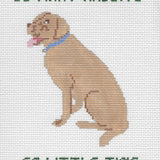 So Many Rabbits - Yellow Pillow