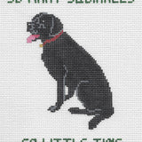 So Many Squirrels - Black Pillow