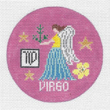 Virgo Zodiac Round