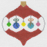 X-mas Ball w/ Lights Ornament